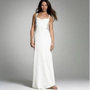 J. Crew Robin Silk Tricotine Wedding Gown Dress